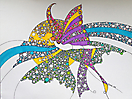 Mariposa multicolor