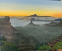 Atardecer en los cielos del paraiso