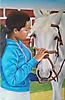 Niña con caballo